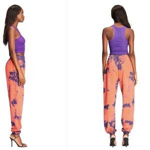 I AM GIA Pink & Purple tie dye sweats